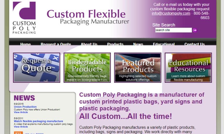 Custom Poly Packaging