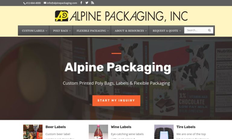 Alpine Packaging, Inc.