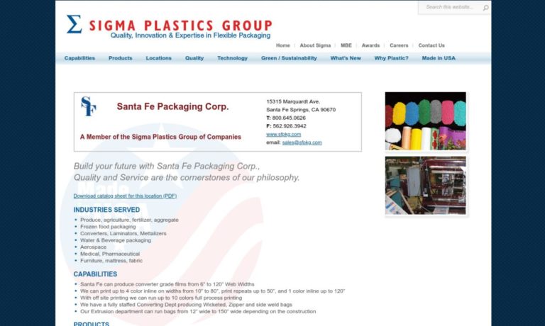 Santa Fe Packaging Corp.