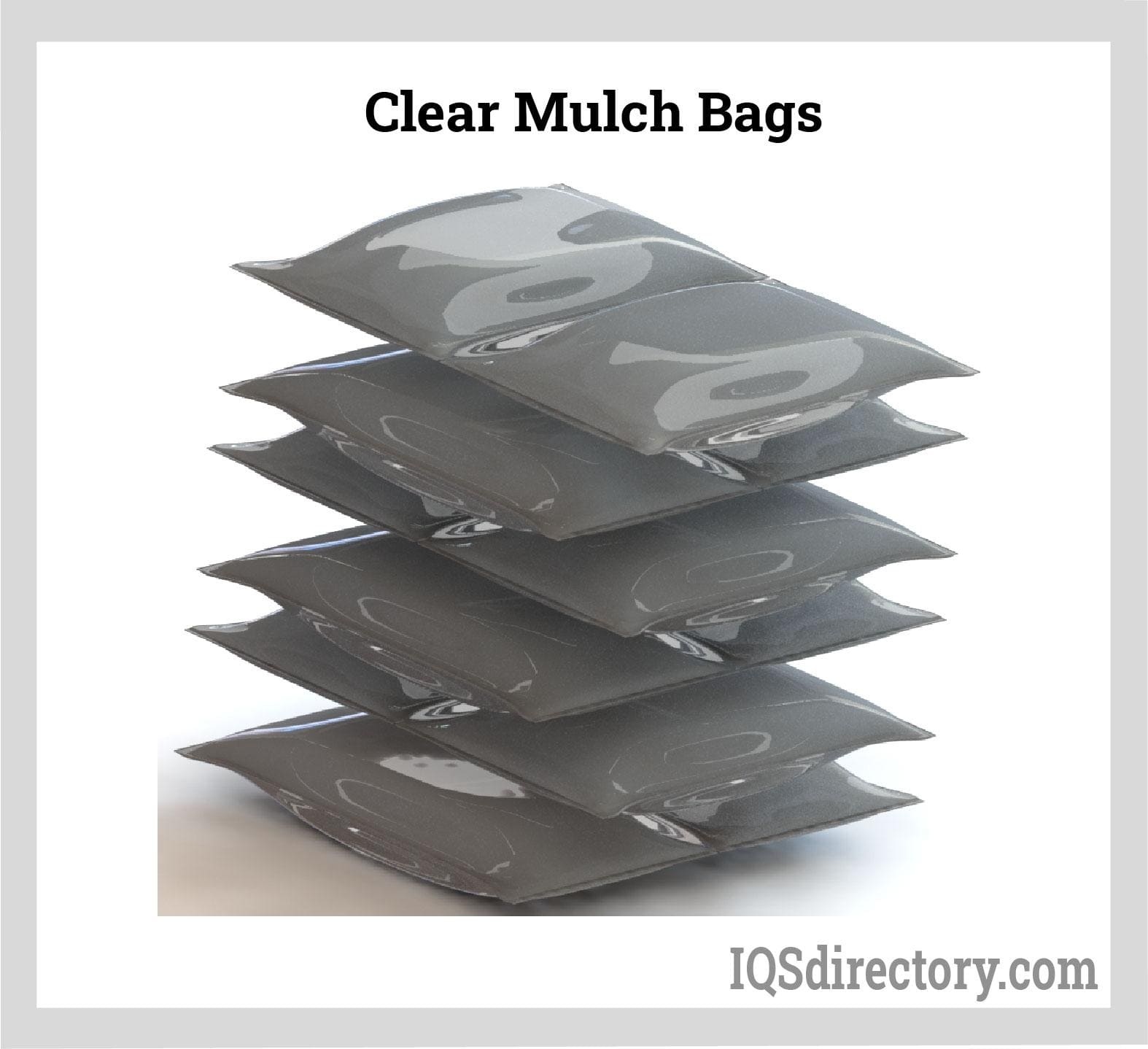 Clear Mulch Bags